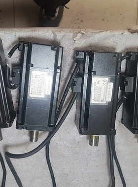 议价台达伺服电机400W，型号:ECMA-C20604RS。正常