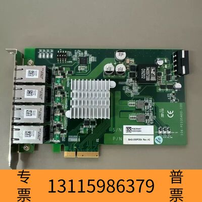 众桦BAS-I350POE4 Rev.A2工业相机采集卡四口po议价