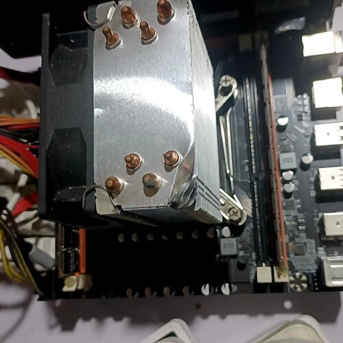 议价E5-2673V3CPUX99主板四铜管散热器