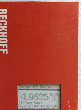 BECKHOFF倍福模块KL9528现货 包-议价