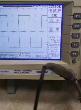 议价台湾固纬数字示波器GDS-806S 双通道60MHZ 功能正维修