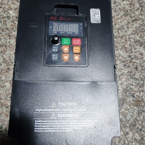 议价二手拆机变频器V8 4T 4ROCB，4.0KW成色实拍