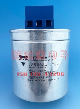 VISHAY EMKP680-100A 570V100uF薄膜电容570V100.00uF威世电力电