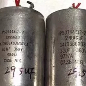 美国SP的30UF 360V银钽电容，尺寸29X47MM;实