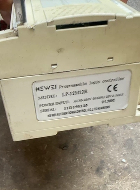 KEWEI科威PLC，LP-12M12R，所得，功能议价