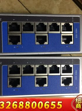 EDS-208A交换机，功能正常，议价
