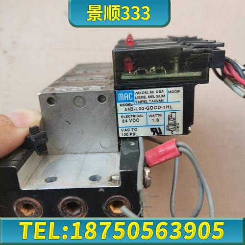 MAC电磁阀44B-L00-GDCD-1HL