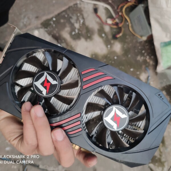 议价耕升gtx1050ti 4g卡追风，正常点亮，掉件如图片了，