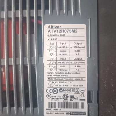 议价变频器ATV12H075M2，0.75kW/1HP功率