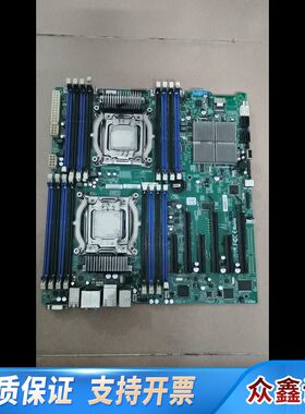 超微主板X9DAI x79主板，新，下机，裸板，二