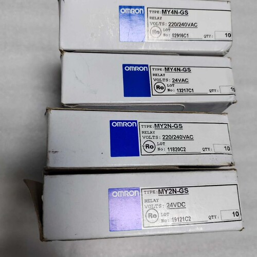 继电器 MY2N-4GS整盒有2盒，散装14个，MY2议价