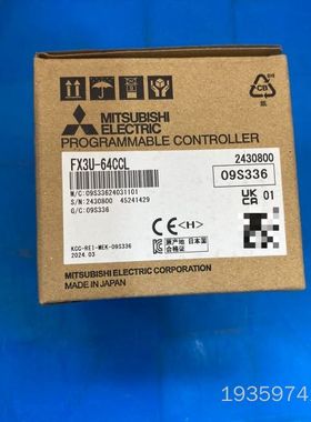 可编程控制器模块，型号FX3U-64CCL，正议价