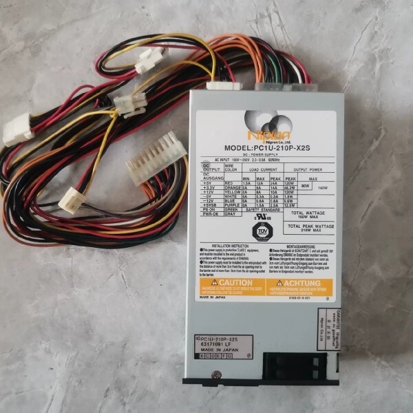 Nipron电源PC1U-210P-X2S，实物，工控拆机，