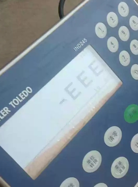 闲置未用的梅特勒托利多INd245出售，通电正常看视频，插口议价