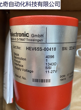 全新原装帝尔TR编码器ZE65S 170-50002 现货当天发 110-00146