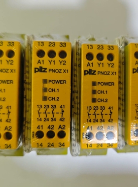 PILZ皮尔兹安全继电器PNOZ X1 24VAC/DC 3-议价