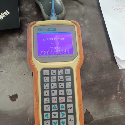 快克QUICK 9011D全自动焊接机器人示教盒，在线式的。议价