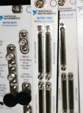 NIPXI-7350。PXI-2529，PXI-2596，P