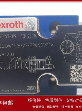 R900976119  4WREE10W1-75-23/G24K31/F1V # Rexroth//力士乐议价