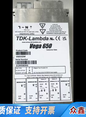 TDK-Lambda  Vega650  V60532M电源