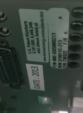 AE Advanced Energy Apex 1513射频