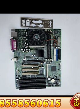 广积MB800H工控主板，工业母板，配3条ISA插槽。