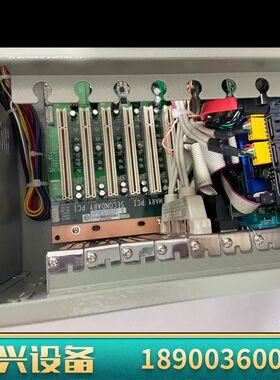 10台 9.5新工控机IPC-6608 主板PCA-60