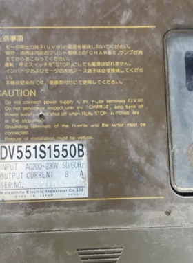 议价变频器VFD110F43A，拆机品，成色如图，散热片完整