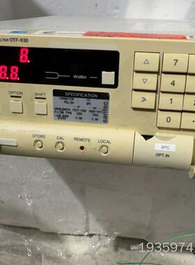 OTF-920 santec可调光滤波器，，钥匙断机议价