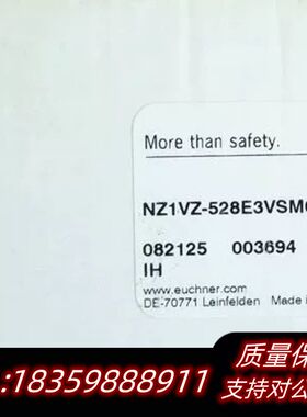 Euchner 082125 安士能安全开关 NZ1VZ询价