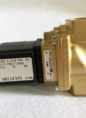 宝德burkert电磁阀5281 A 13.0 FKM MS G1/2 24V DC 00134345全新