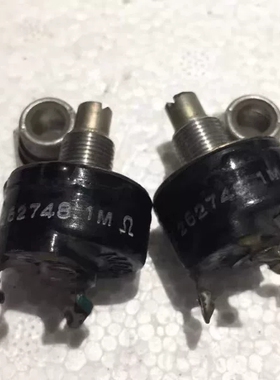 英国1M欧胆机电位器一对，尺寸25X17MM;使用正常；40