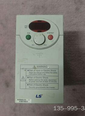 LS变频器SV008iC5-1 0.75KW 220V 详谈
