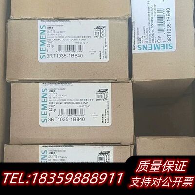 接触器3RT1034-1B..0 24VDC 3RT1035询价