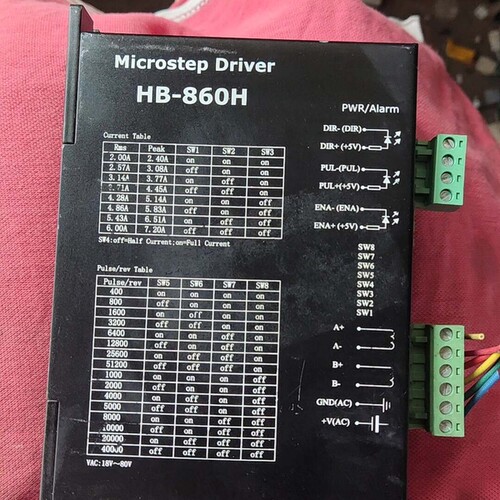 杭州步科HB-860H步进驱动器AC18-80V测试好有3个议价