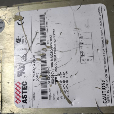 雅达ASTEC  MP6-1Q-1Q-2S-01电源，一