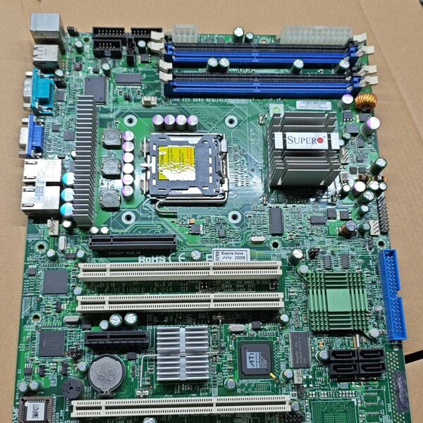 议价超微PDSME REV: 1.1 主板 单路775服务器软