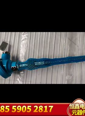 E+H温度传感器，型号TM501，量程0-100℃，带蓝色防