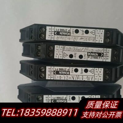 KNICK隔离缓冲放大器P27000 F1询价