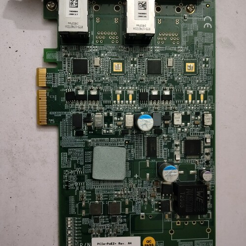 议价PCIe-poE2 REV. A4 PoE 工业相机采集卡