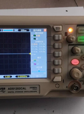 议价安泰信示波器ADS1202CAL   200MHz   1G