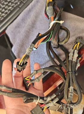 航嘉JUMPER 400电源，额定400W，支持80PLUS