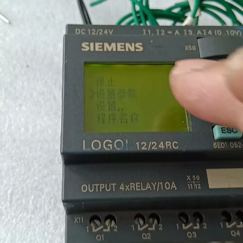 议价PLC模块LOGO12/24RC，型号6ED1 052