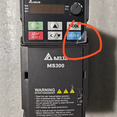 议价台达MS300变频器，型号：VFD4A2MS43ANSAA