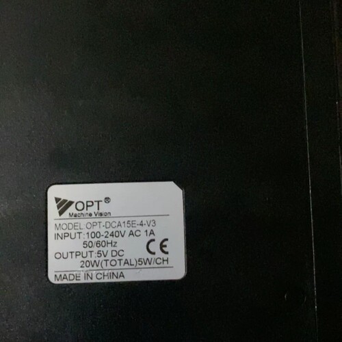 OPT光源控制器OPT-DCA15E-4-V3 几乎全新功