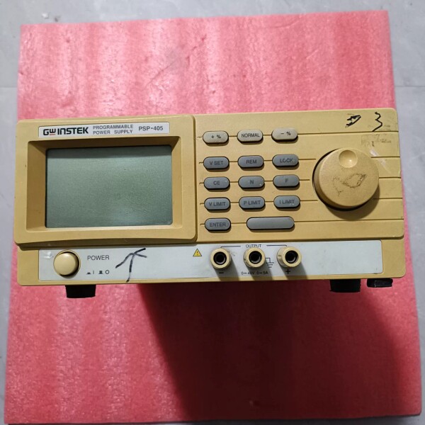 顾伟PSP405直流电源，外观成色如图了。外观完整不缺肉，但