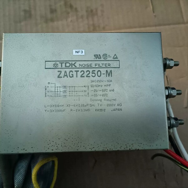 TDK电源滤波器ZAGT2250-M ，拆机原装，功能正常。