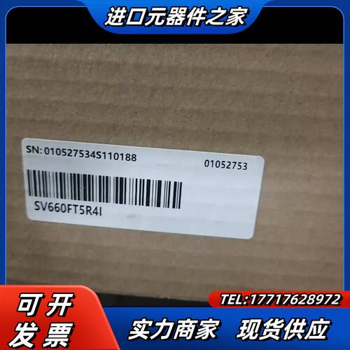 全新伺服驱动器SV660FT5R4I，输入为三相AC 3议价