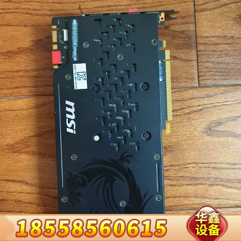 真品MSI GTX1070 GAMING X 8G显卡，