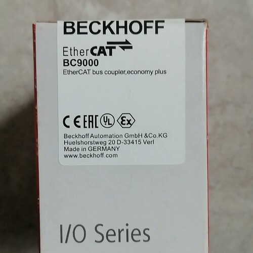 倍福BC9000 EtherCAT耦合器，经济plu(议价)